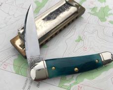 GEC 190120 Northfield Little Rattler Blue Teal Natural Bone NEW