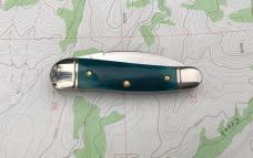 GEC 190120 Northfield Little Rattler Blue Teal Natural Bone NEW