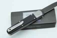 AGA Campolin Baron Elite N690Co PVD Blade, Black G10 Scales