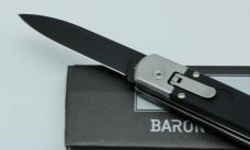 AGA Campolin Baron Elite N690Co PVD Blade, Black G10 Scales