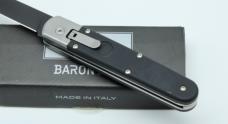 AGA Campolin Baron Elite N690Co PVD Blade, Black G10 Scales