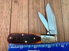 Robeson RCC Barlow Made by Queen Sawcut Amber Bone 1 of 200 