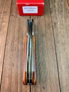 Robeson RCC Barlow Made by Queen Sawcut Amber Bone 1 of 200 
