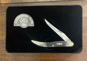Case XX USA 2013 Earth Brown G-10 Carhartt Trapperlock Knife in Box