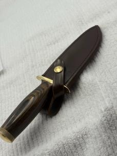 Smith & Wesson Vintage 1975 Survival Model 6030 Fixed Blade Sheath Knife