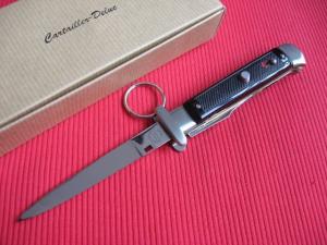 Vintage French Cartailler-Deluc 4 Blade Ring Pull Stiletto Switchblade Knife - New in Box