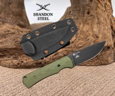 CIVIVI Jencks Fixed Blade Knife OD Green G10 Handle Kydex Sheath C24051-2