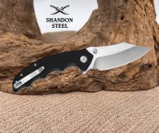 CIVIVI Pentad Folding Pocket Knife 3.48" Nitro-V Blade Black Micarta C24068-1