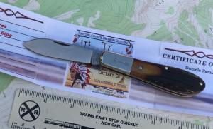 Tuna Valley Barlow Old Man Norman Genuine India Amber Stag with 154CM 2022 1/60 Pre-owned