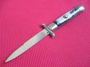 Vintage 1960s Italian HORN Swing Guard STILETTO Switchblade