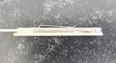 Vintage Parker Belt Buckle Folding Knife, Bone Scale, Japan, Unused