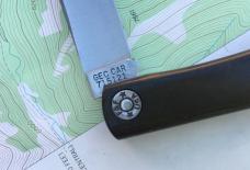 GEC 715121 Farm & Field  Bull Nose Green Linen Micarta NEW