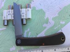 GEC 715121 Farm & Field  Bull Nose Green Linen Micarta NEW