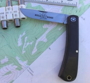 GEC 715121 Farm amp Field  Bull Nose Green Linen Micarta NEW