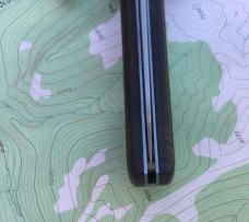 GEC 715121 Farm & Field  Bull Nose Green Linen Micarta NEW
