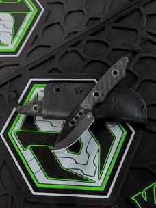 Heretic Knives Kobold H065-6A-GLOCF – 2.8" MagnaCut DLC with Glow CF Handles