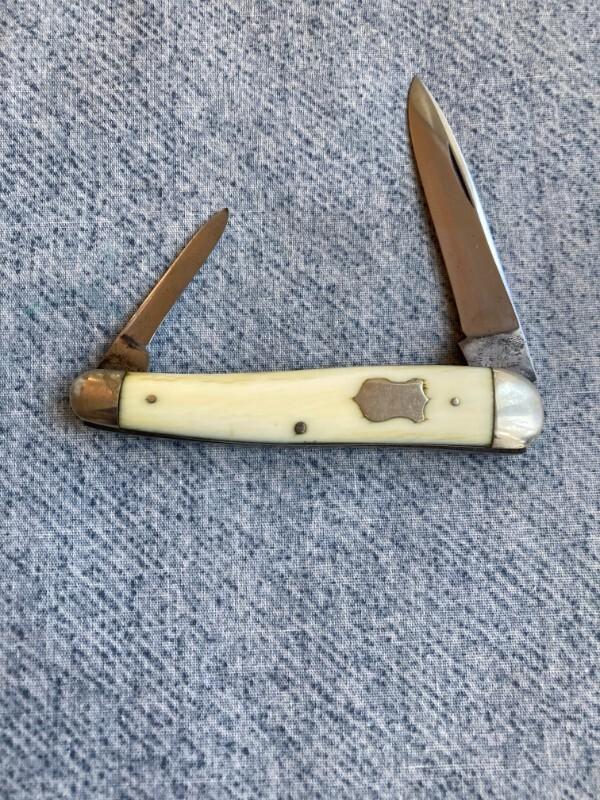RARE Antique HIBBARD, SPENCER, BARTLETT & CO., CHICAGO, Ivory Handles, Serpentine, Pen Pocket Knife RARE Antique HIBBARD, SPENCER, BARTLETT & CO., CHICAGO, Ivory Handles, Serpentine, Pen Pocket Knife