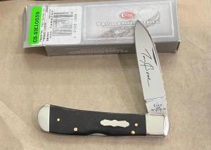 Case 2017 Ebony BN Tribal Lock with COA