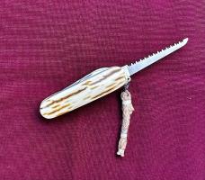 Victorinox Walker Custom Mammoth Ivory Scale Knife, 84mm
