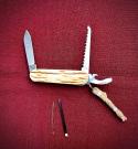 Victorinox Walker Custom Mammoth Ivory Scale Knife, 84mm