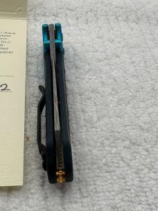 Benchmade Mini Osborne 945-221 Gold Class Artic Storm Carbon Fiber Ltd Ed
