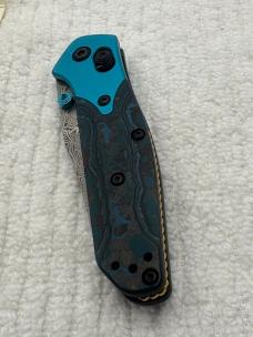 Benchmade Mini Osborne 945-221 Gold Class Artic Storm Carbon Fiber Ltd Ed