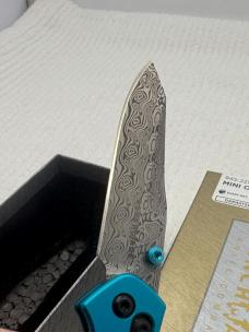 Benchmade Mini Osborne 945-221 Gold Class Artic Storm Carbon Fiber Ltd Ed