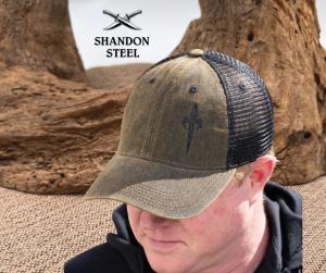 Microtech Gear Marfione Customs Logo Moss Adjustable Dad Hat Mesh Back Knife