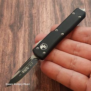 Microtech CA Legal UTX-70 SE OTF Automatic Knife 19quotTwo-Tone