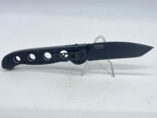 CRKT M-16-04A Black Zytel Carson Design Push Button Automatic w/ OMP Box
