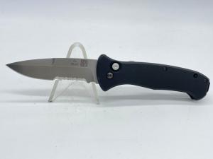 AL MAR USA Auto SERE Serrated Tactical Drop Point Push Button Automatic