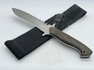 PACIFIC CUTLERY Japan Timba Survival Knife w Sheath