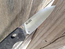 Kershaw Bel Air Duralock Knife - 6105CF Marbled Carbon Fiber Handle MagnaCut Blade - New