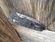Kershaw Bel Air Duralock Knife - 6105CF Marbled Carbon Fiber Handle MagnaCut Blade - New