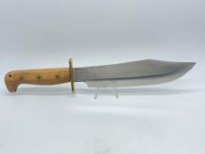 BLACKJACK KNIVES Edge Design Carbon Steel Shining Mountains Bowie w/ Sheath