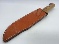 BLACKJACK KNIVES Edge Design Carbon Steel Shining Mountains Bowie w/ Sheath