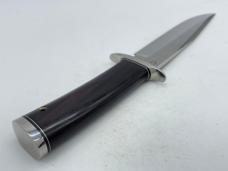 DENNIS FRIEDLY KNIVES Custom Desert Ironwood Fighting Knife w/ Sheath