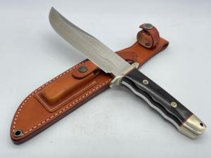 2002 AG RUSSELL Japan Rosewood Bowie w Sheath