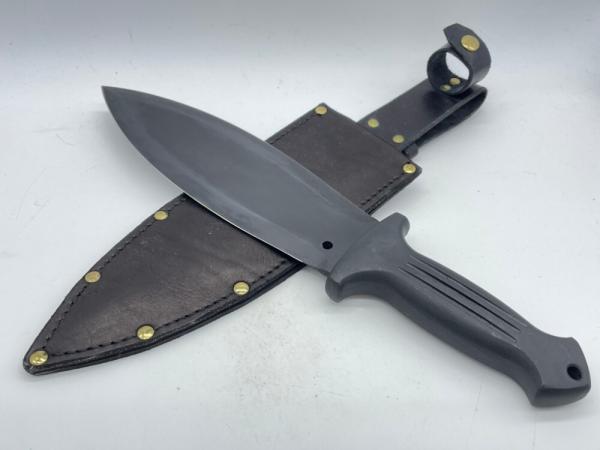 2001 EIGHT DAY MOUNTAIN FOUNDRY Combat/Survival Smatchet Knife #1360 w/ Sheath 2001 EIGHT DAY MOUNTAIN FOUNDRY Combat/Survival Smatchet Knife #1360 w/ Sheath