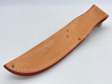 1977 CASE XX USA 523-5 Blue Scroll Stag Fixed-Blade Hunter Knife In Sheath