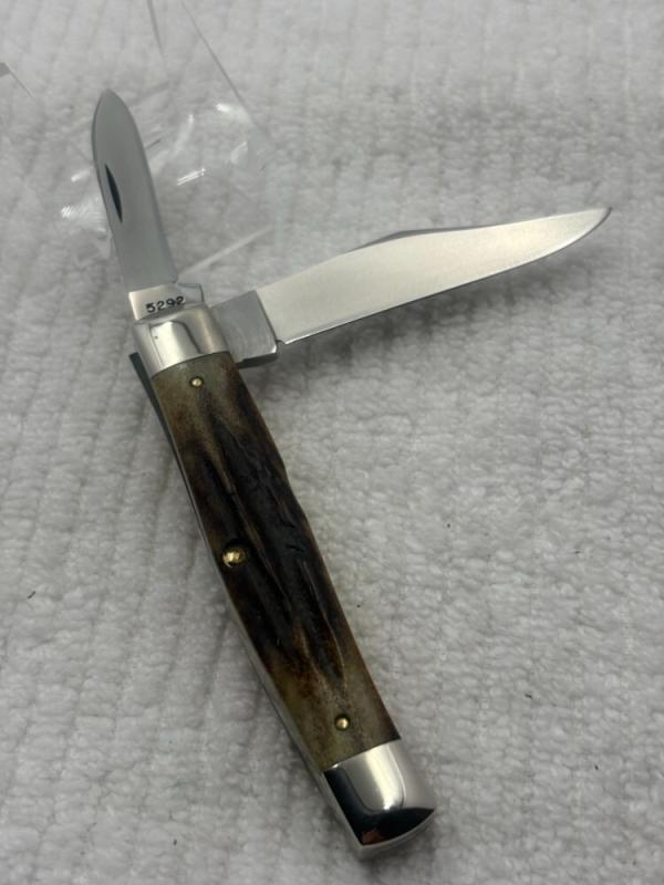 Case XX USA 1979 1 Dot Bradford Centennial 5292SSP Texas Jack 2 Blade (35) Case XX USA 1979 1 Dot Bradford Centennial 5292SSP Texas Jack 2 Blade (35)