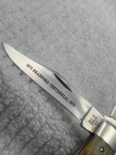 Case XX USA 1979 1 Dot Bradford Centennial 5292SSP Texas Jack 2 Blade (35)