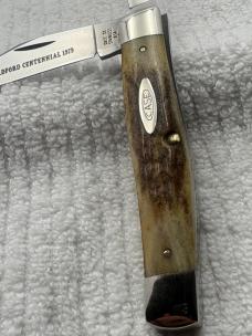 Case XX USA 1979 1 Dot Bradford Centennial 5292SSP Texas Jack 2 Blade (35)