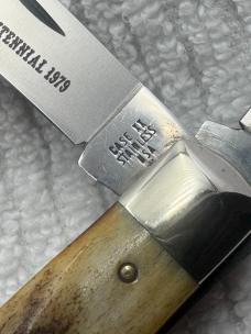 Case XX USA 1979 1 Dot Bradford Centennial 5292SSP Texas Jack 2 Blade (35)