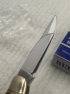 Bulldog Brand 3 Blade Stag Serpentine Medium Stockman Made In Germany