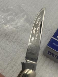 Bulldog Brand 3 Blade Stag Serpentine Medium Stockman Made In Germany