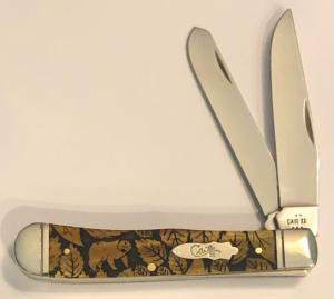 Case XX USA 2013 Earth Brown G-10 Carhartt Trapperlock Knife in Box