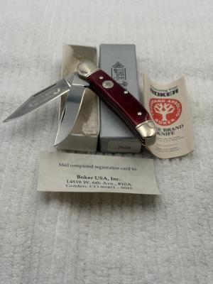 Boker Tree Brand Classic  2 Blade Copperhead Pocket Knife Made In Germany