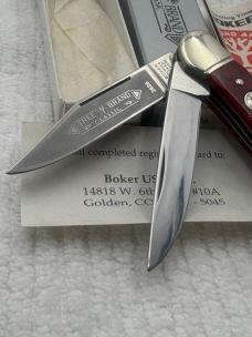 Boker Tree Brand Classic  2 Blade Copperhead Pocket Knife Made In Germany