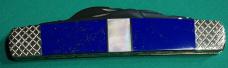 PAINTED PONY MODIFIED FROST FROST CUTLERY 8-1/2 INCH CLOSED FARMERS CONGRESS KNIFR MODEL 14-462L